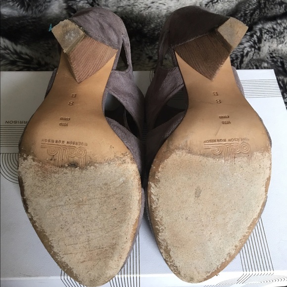 Belle by Sigerson Morrison Suede Oxford Pump - Picture 3 of 8